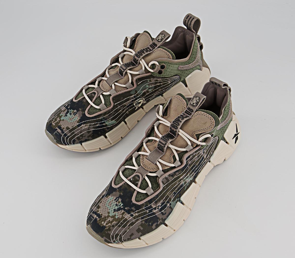 Reebok Zig Kinetica Zig Trainers Reebok Zig Kinetica Zig Trainers Bbc Hunter Green