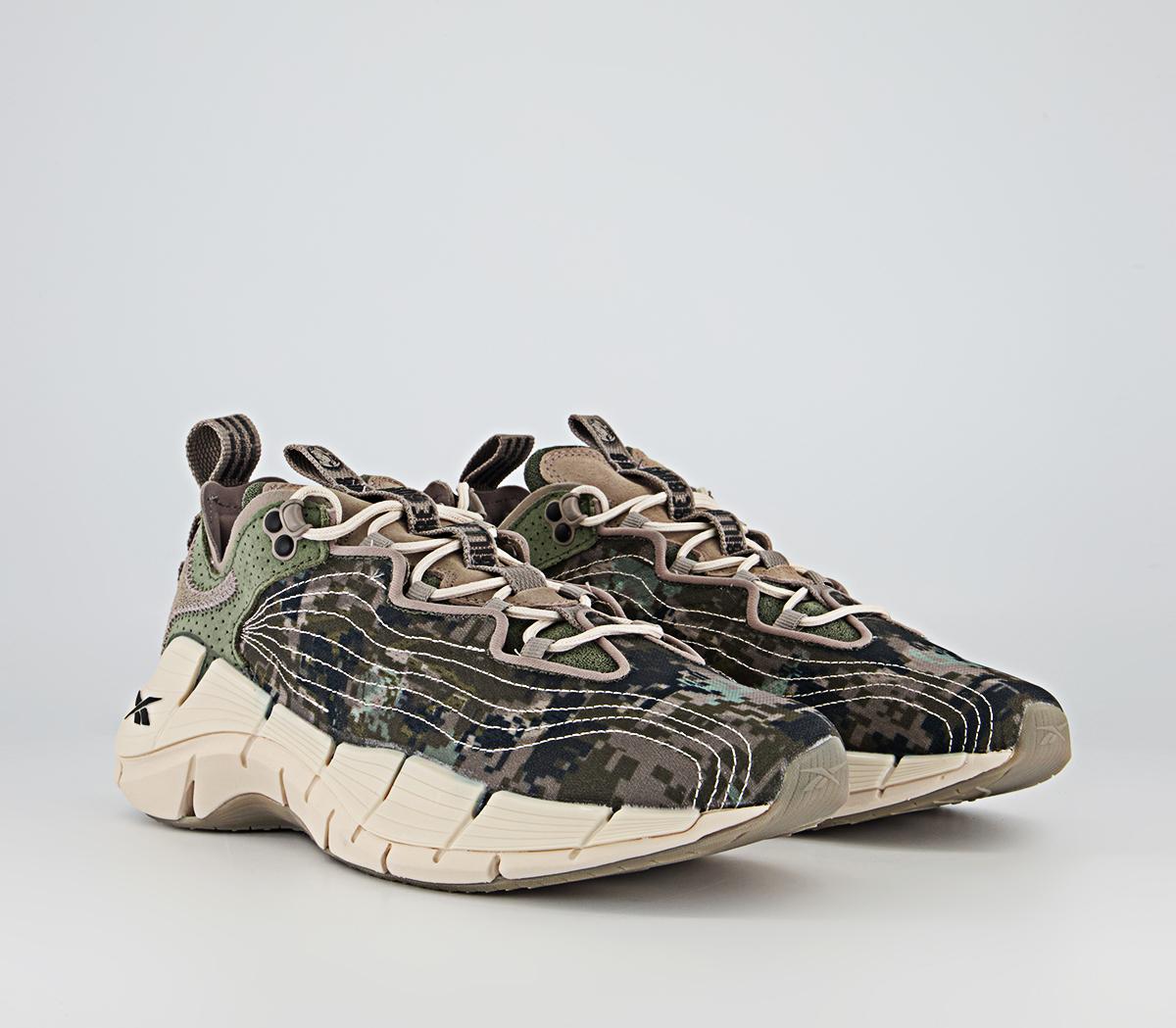 Reebok Zig Kinetica Zig Trainers Reebok Zig Kinetica Zig Trainers Bbc Hunter Green