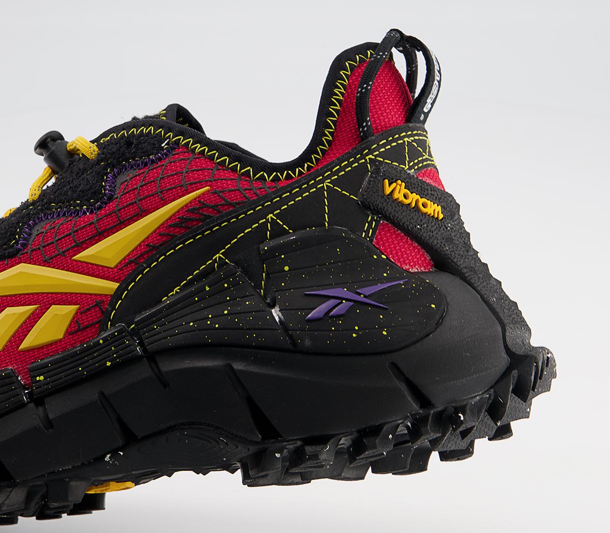 Reebok Zig Kinetica 2 Edge Trainers Reebok Zig Kinetica 2 Edge Trainers Asap Nast Vector Red Core Black Regal Purple