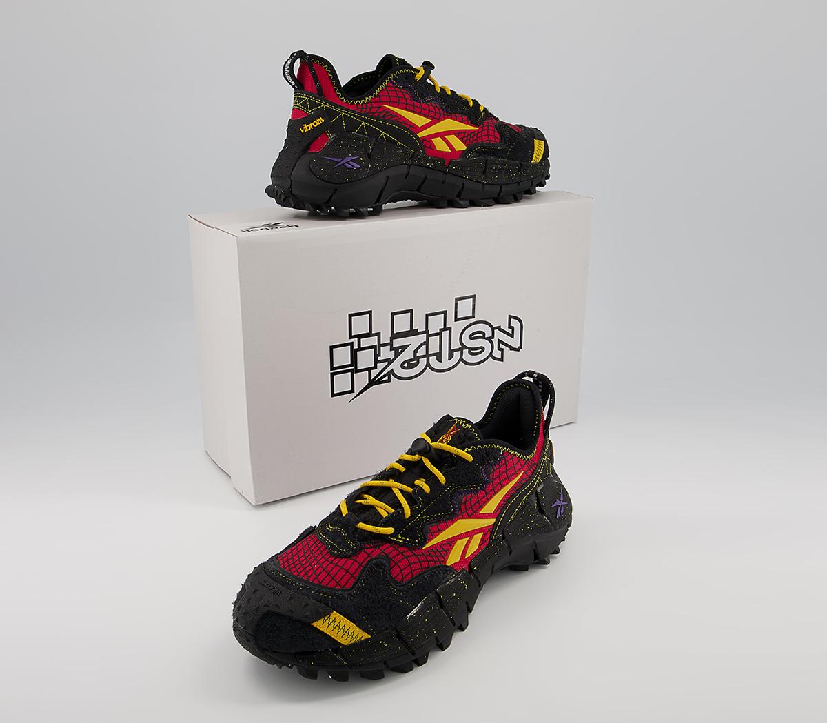 Reebok Zig Kinetica 2 Edge Trainers Reebok Zig Kinetica 2 Edge Trainers Asap Nast Vector Red Core Black Regal Purple