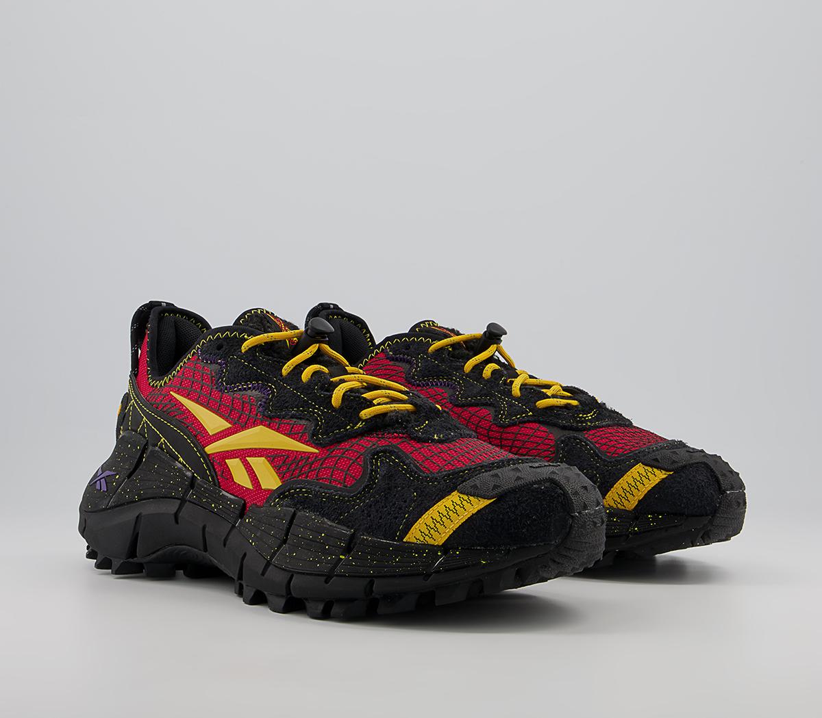 Reebok Zig Kinetica 2 Edge Trainers Reebok Zig Kinetica 2 Edge Trainers Asap Nast Vector Red Core Black Regal Purple