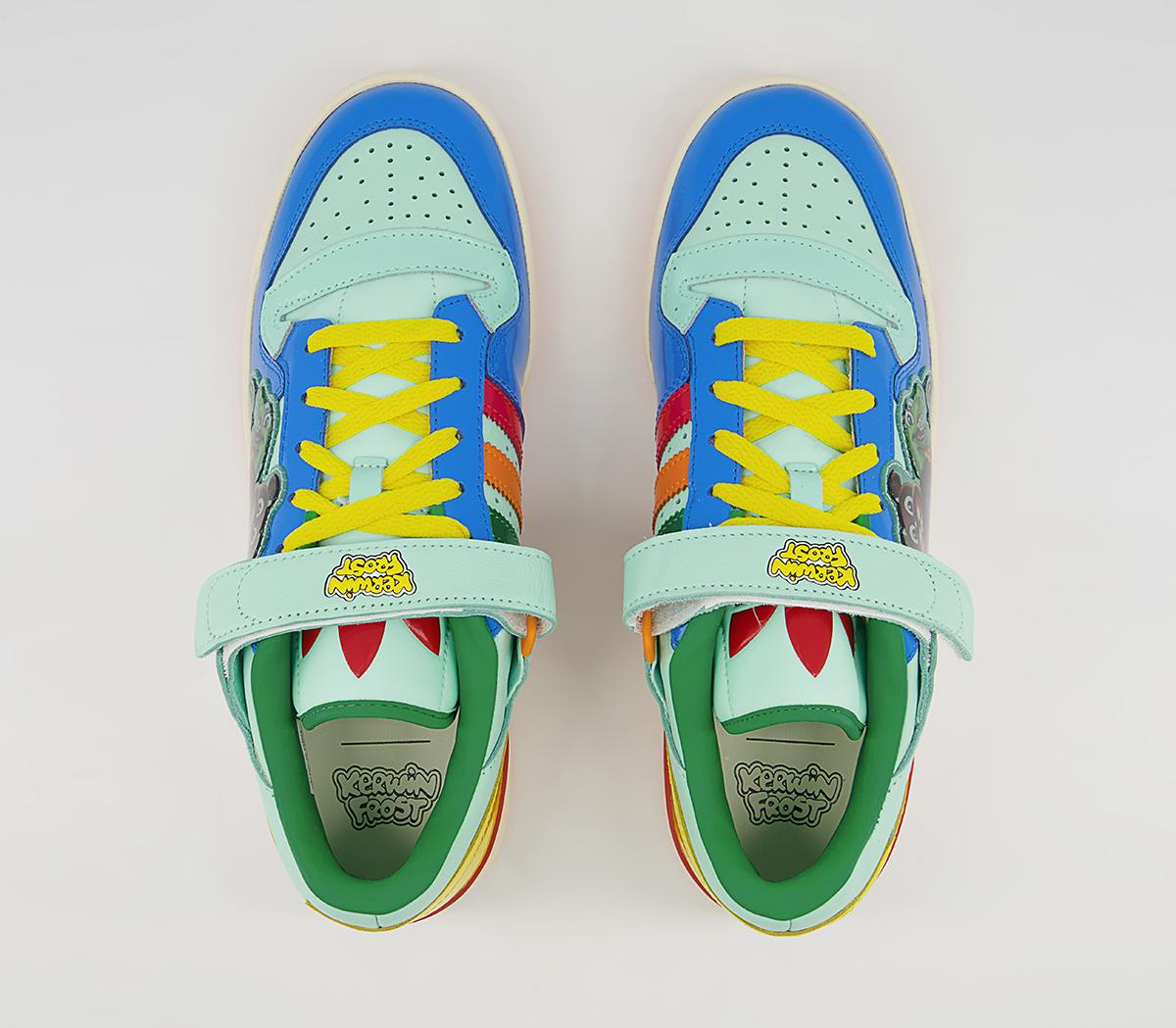 adidas Consortium Kf Forum Lo Benchmate Trainers adidas Consortium Kf Forum Lo Benchmate Trainers Clear Mint Multi