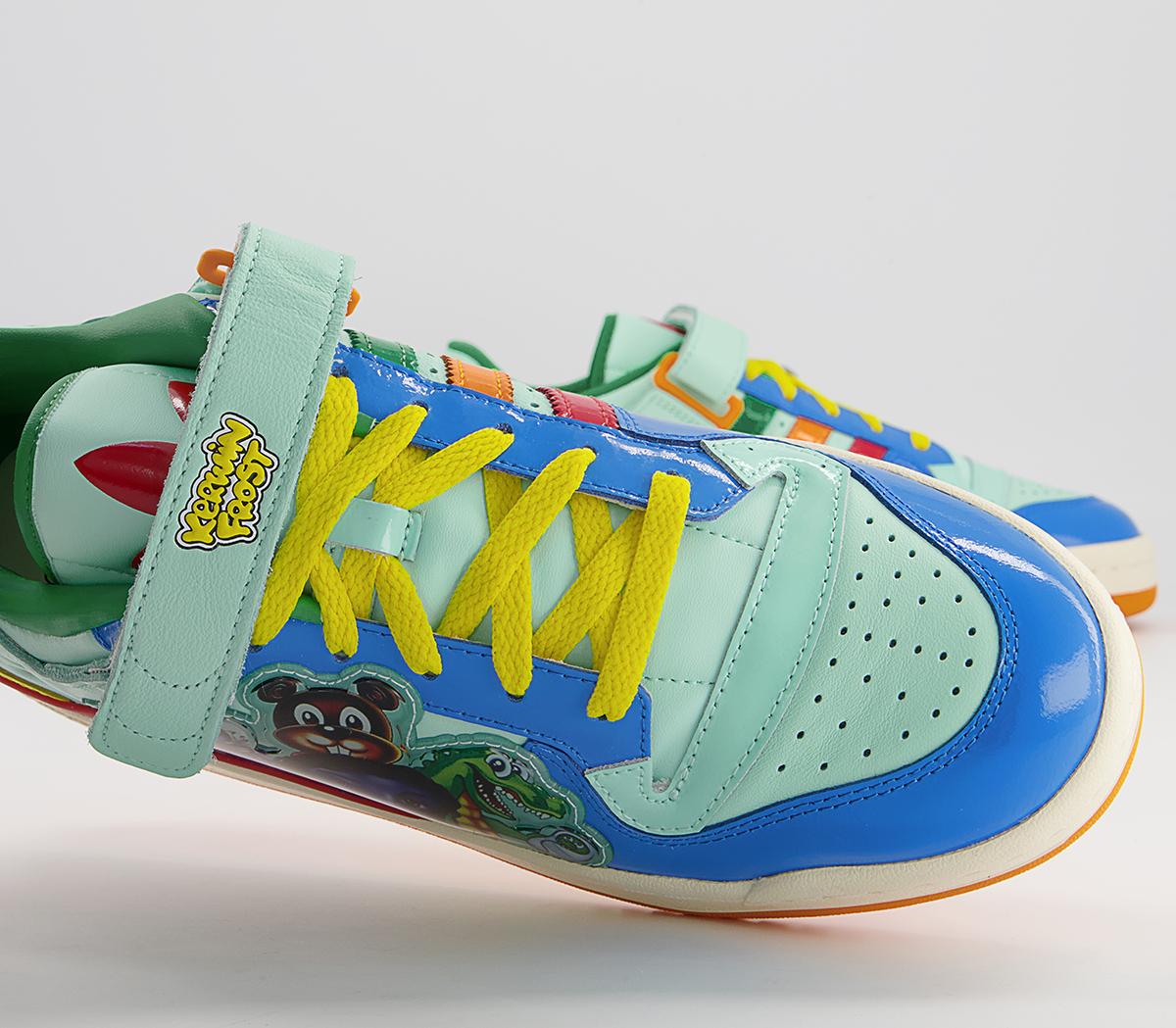 adidas Consortium Kf Forum Lo Benchmate Trainers adidas Consortium Kf Forum Lo Benchmate Trainers Clear Mint Multi