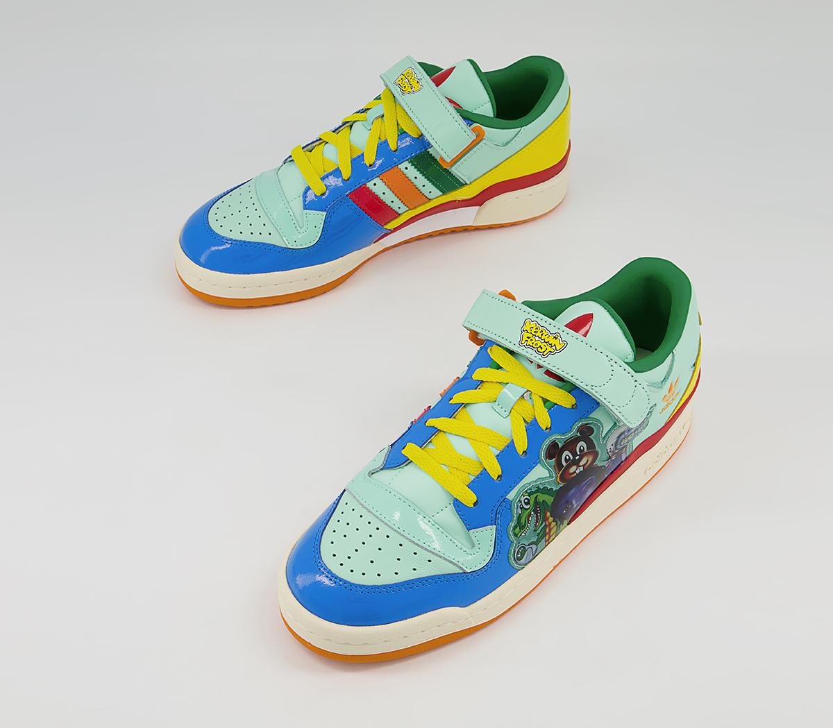 adidas Consortium Kf Forum Lo Benchmate Trainers adidas Consortium Kf Forum Lo Benchmate Trainers Clear Mint Multi