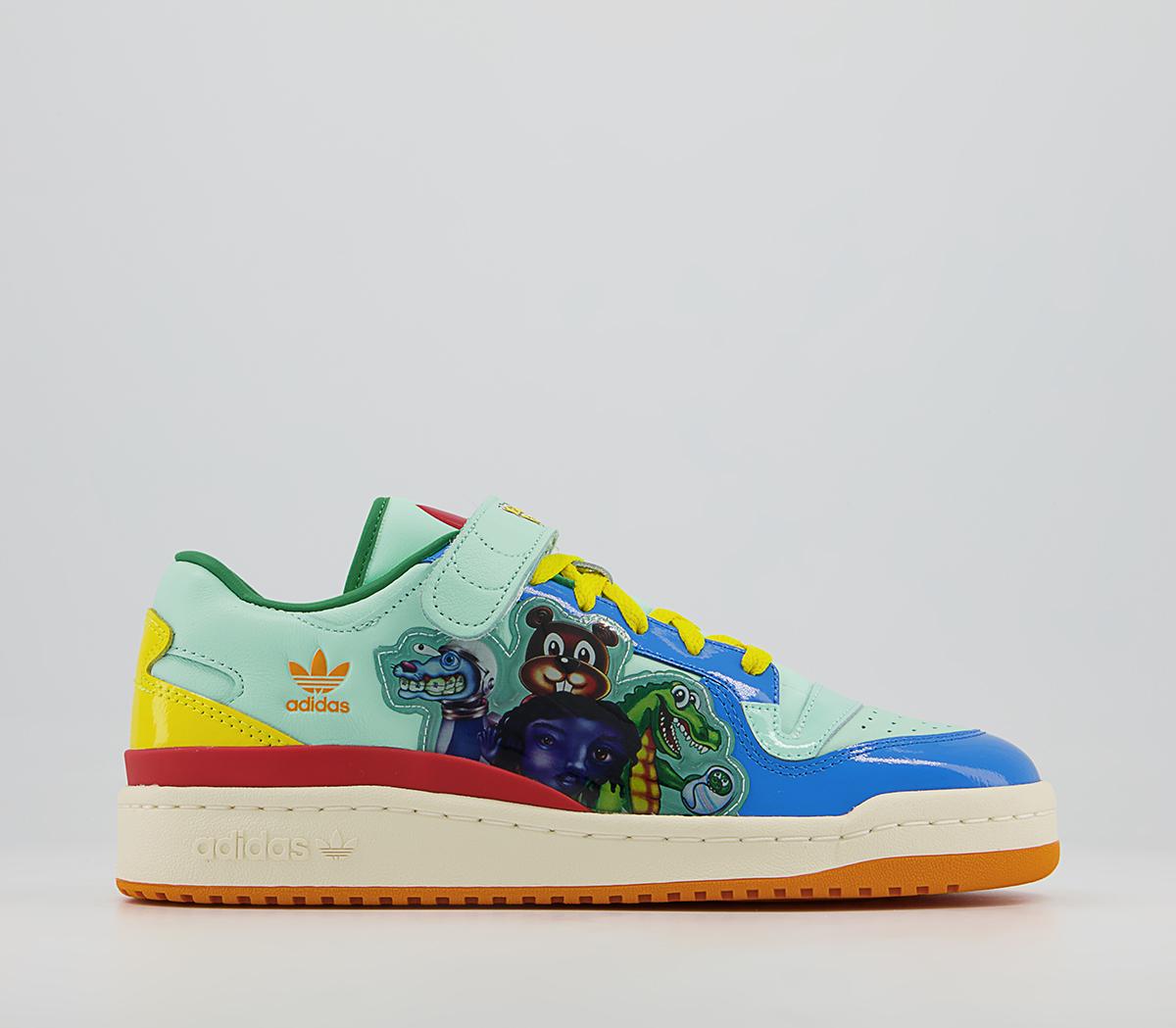 adidas ConsortiumKf Forum Lo Benchmate Trainers adidas ConsortiumKf Forum Lo Benchmate TrainersClear Mint Multi