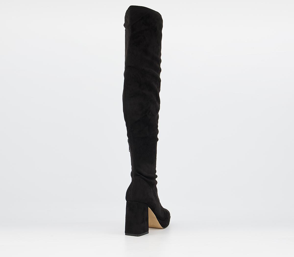 Office Kabul Micro Sock Boots Office Kabul Micro Sock Boots Black