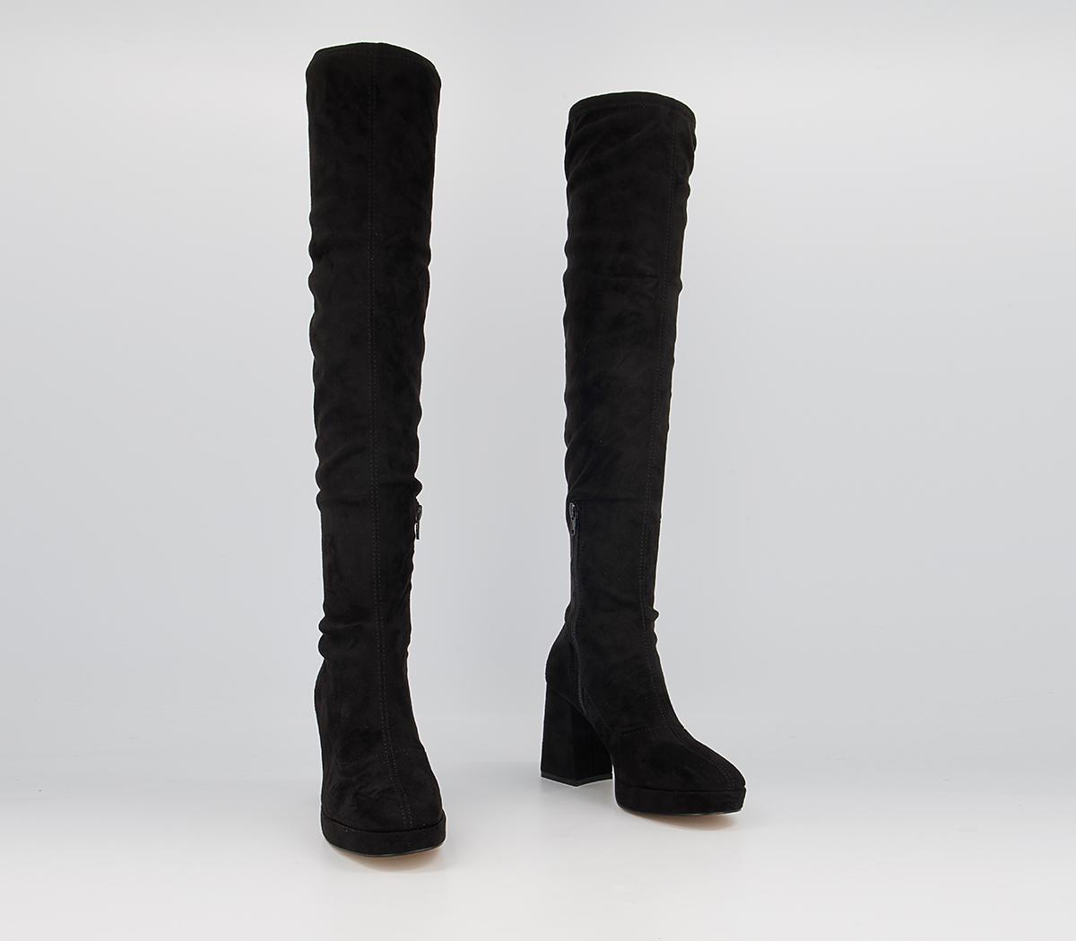Office Kabul Micro Sock Boots Office Kabul Micro Sock Boots Black