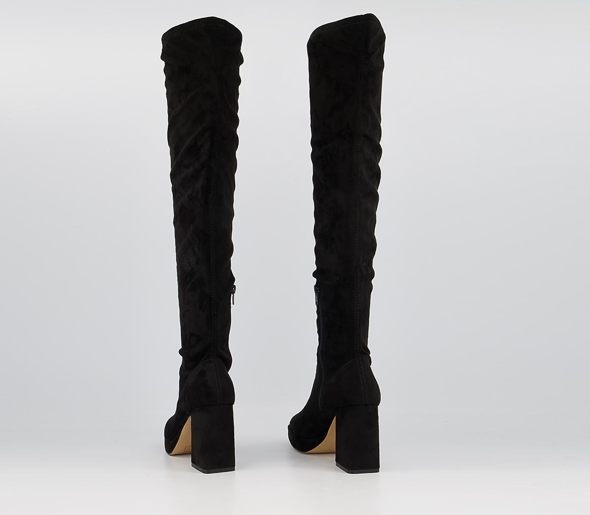 Office Kabul Micro Sock Boots Office Kabul Micro Sock Boots Black