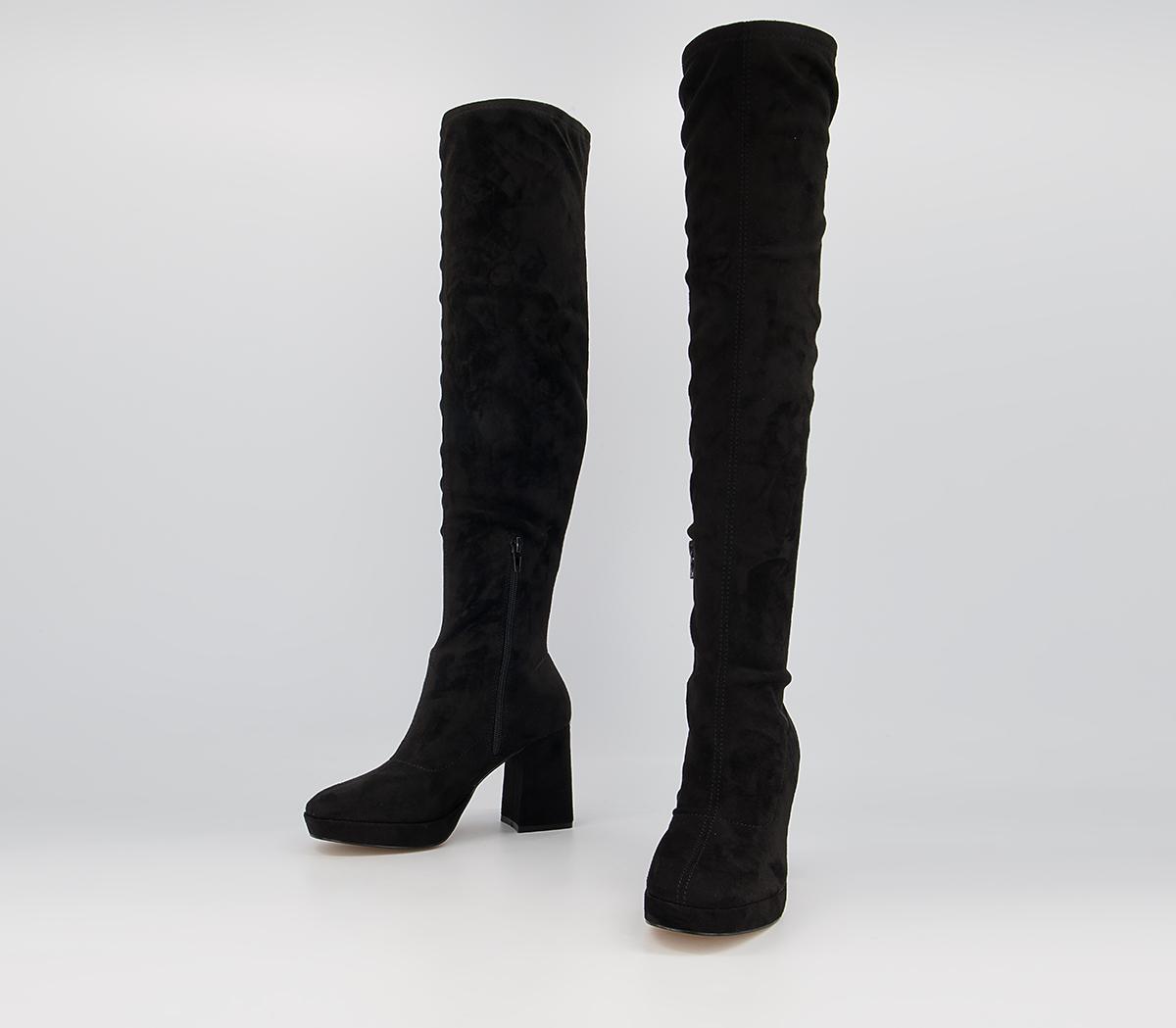 Office Kabul Micro Sock Boots Office Kabul Micro Sock Boots Black