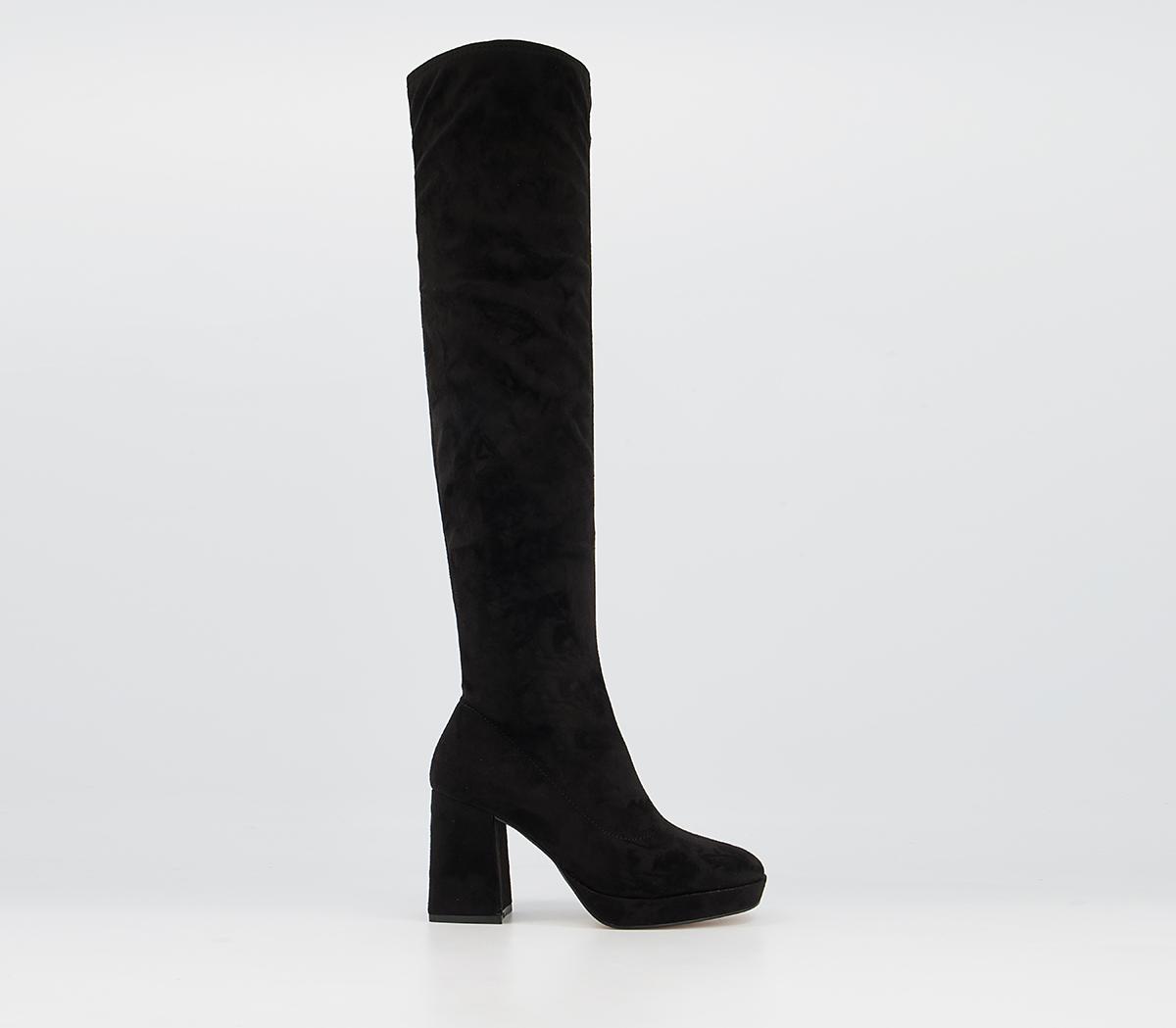 Office Kabul Micro Sock Boots Office Kabul Micro Sock Boots Black