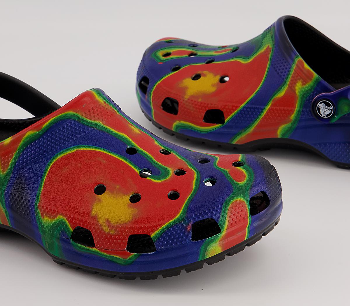 Crocs Classic Clogs Crocs Classic Clogs Solarized Black Navy