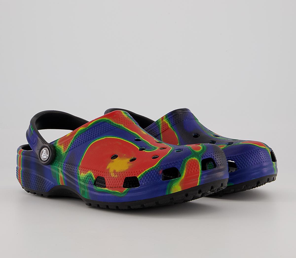 Crocs Classic Clogs Crocs Classic Clogs Solarized Black Navy