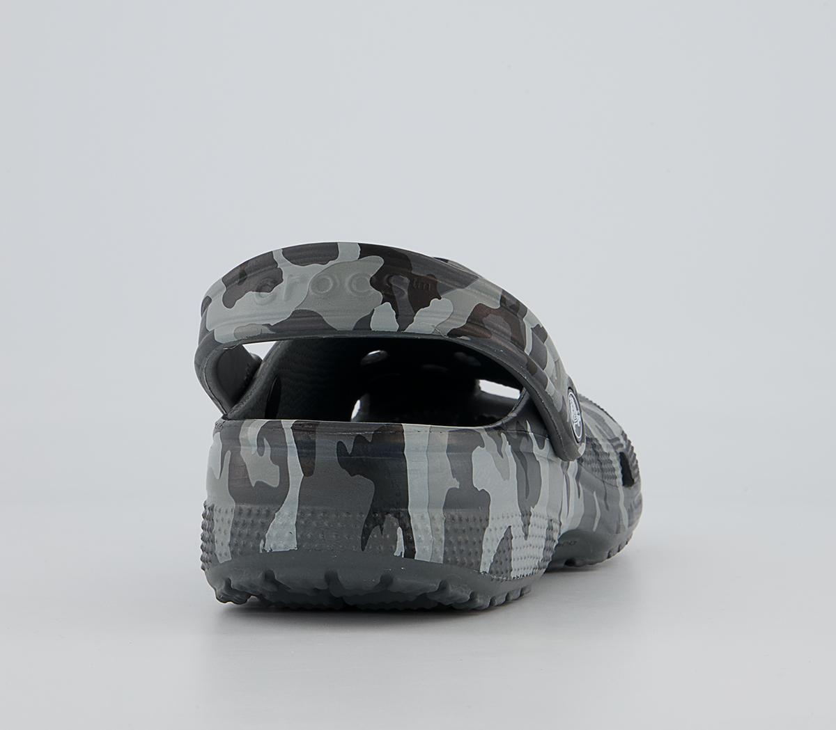 Crocs Classic Clogs Crocs Classic Clogs Slate Grey Camo