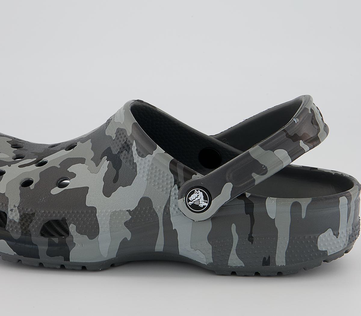 Crocs Classic Clogs Crocs Classic Clogs Slate Grey Camo