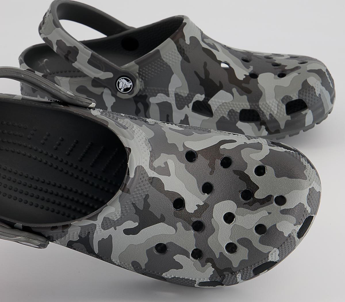 Crocs Classic Clogs Crocs Classic Clogs Slate Grey Camo