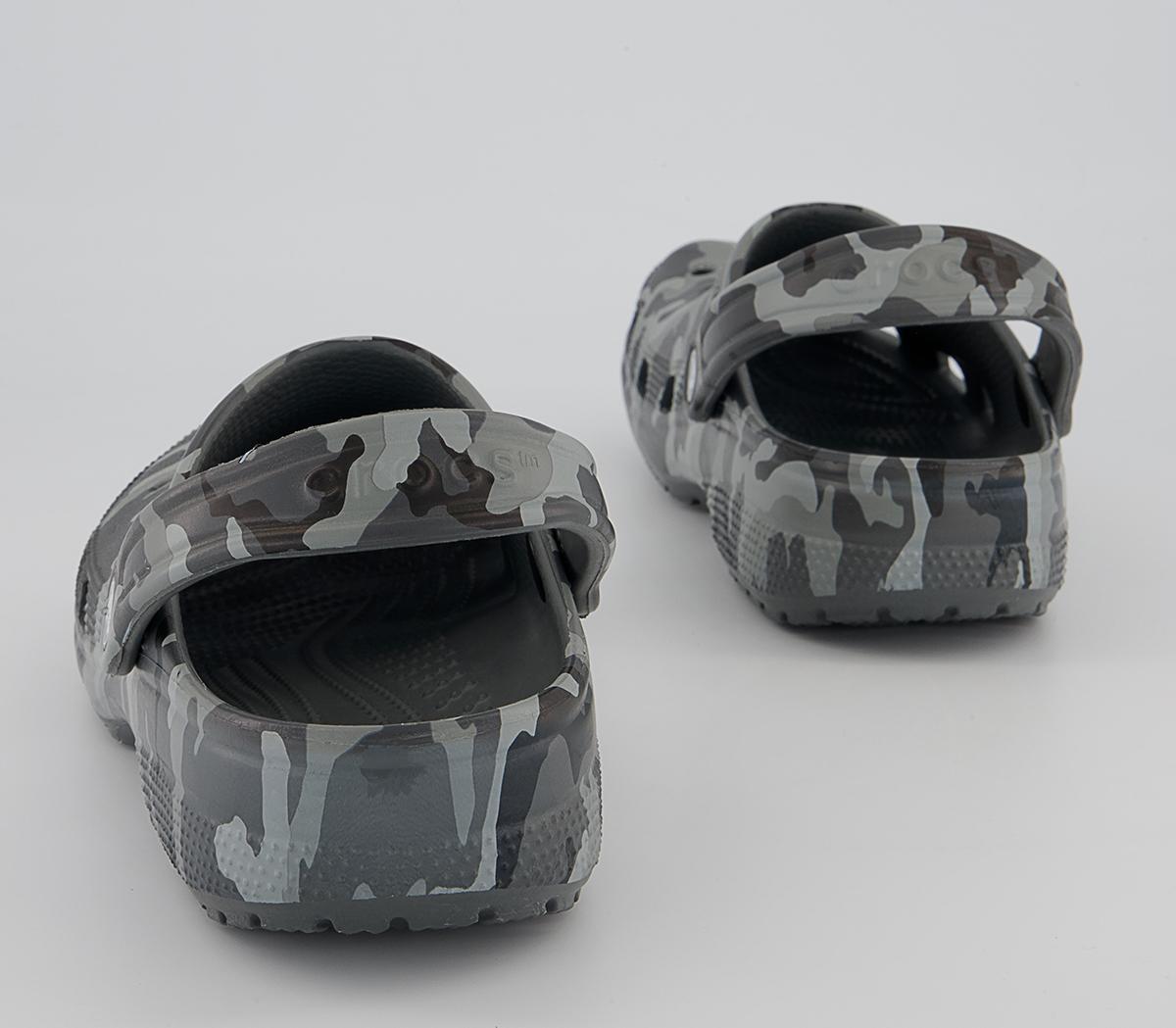 Crocs Classic Clogs Crocs Classic Clogs Slate Grey Camo