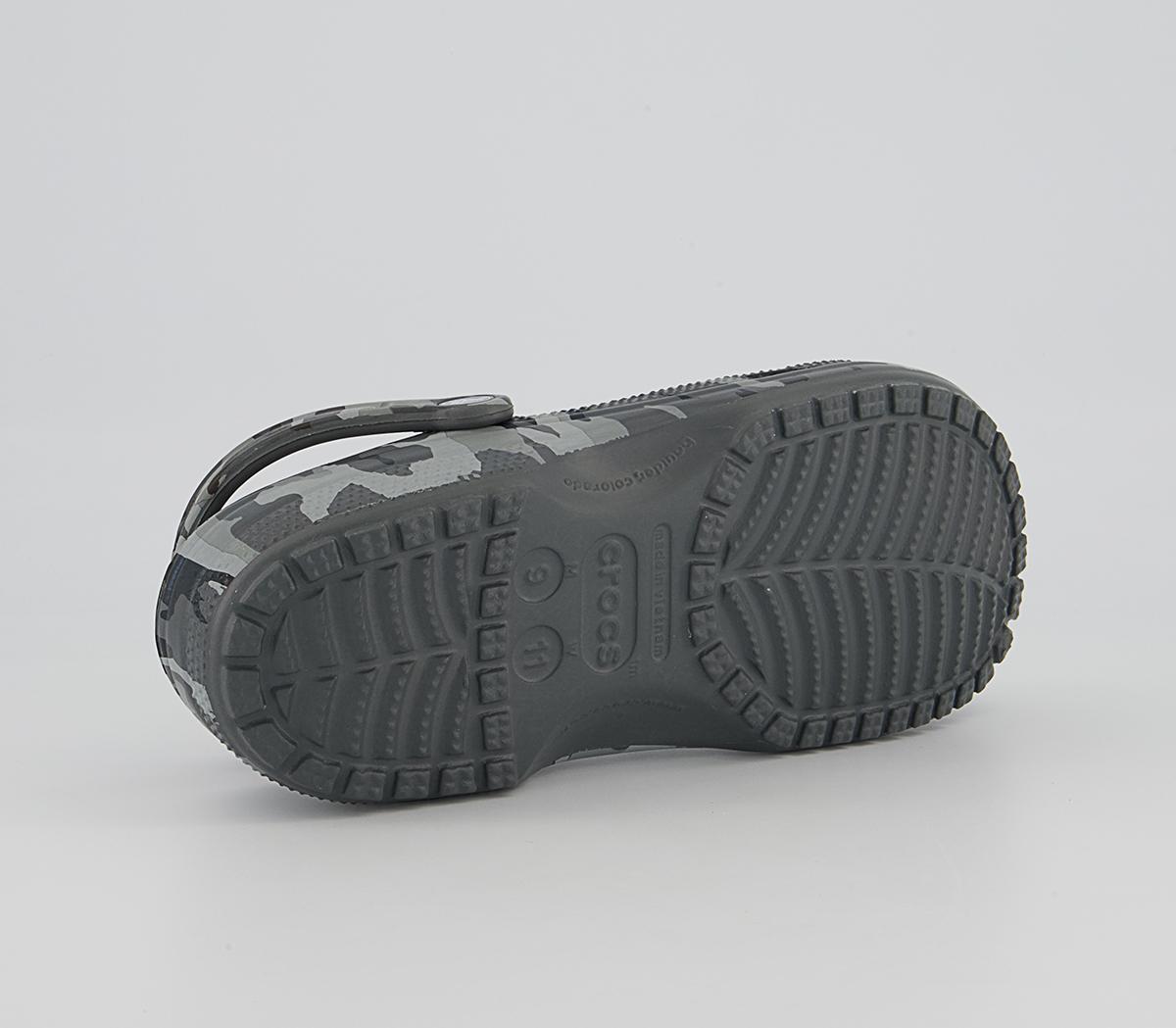 Crocs Classic Clogs Crocs Classic Clogs Slate Grey Camo
