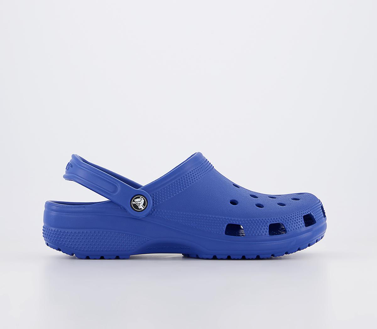 Crocs Classic Clogs Blue Bolt - Men's Casual Shoes