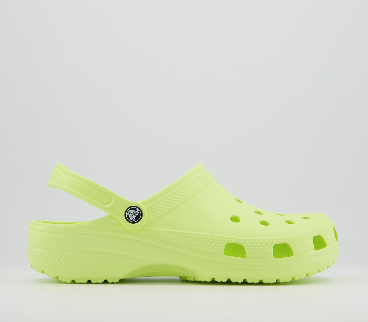 Lime sales green crocs