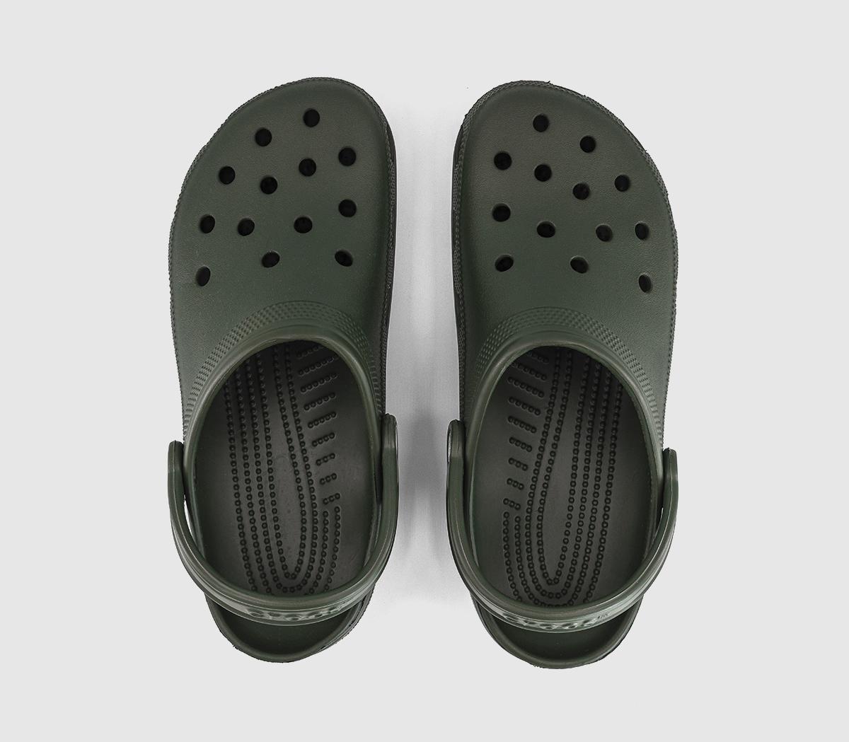 CrocsClassic ClogsField Green