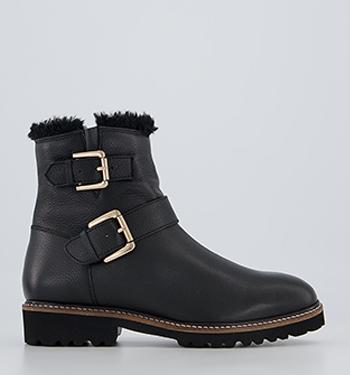 ladies leather ankle boots sale