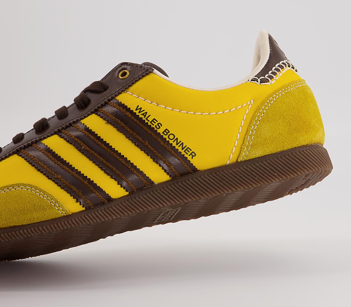 adidas ConsortiumWales Bonner Japan TrainersHazy Yellow Brown