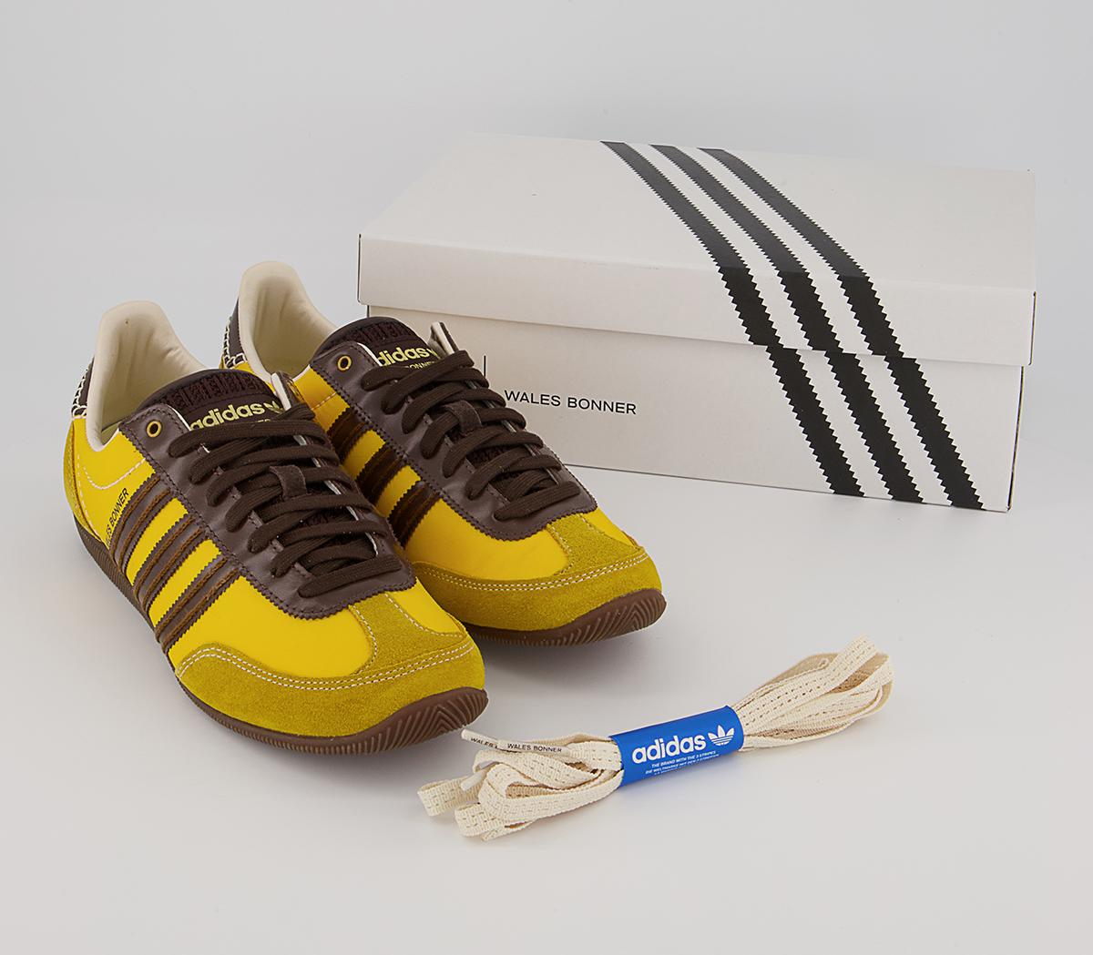 adidas ConsortiumWales Bonner Japan TrainersHazy Yellow Brown