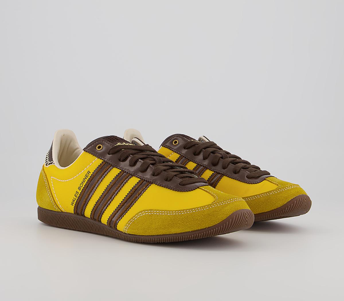 adidas ConsortiumWales Bonner Japan TrainersHazy Yellow Brown