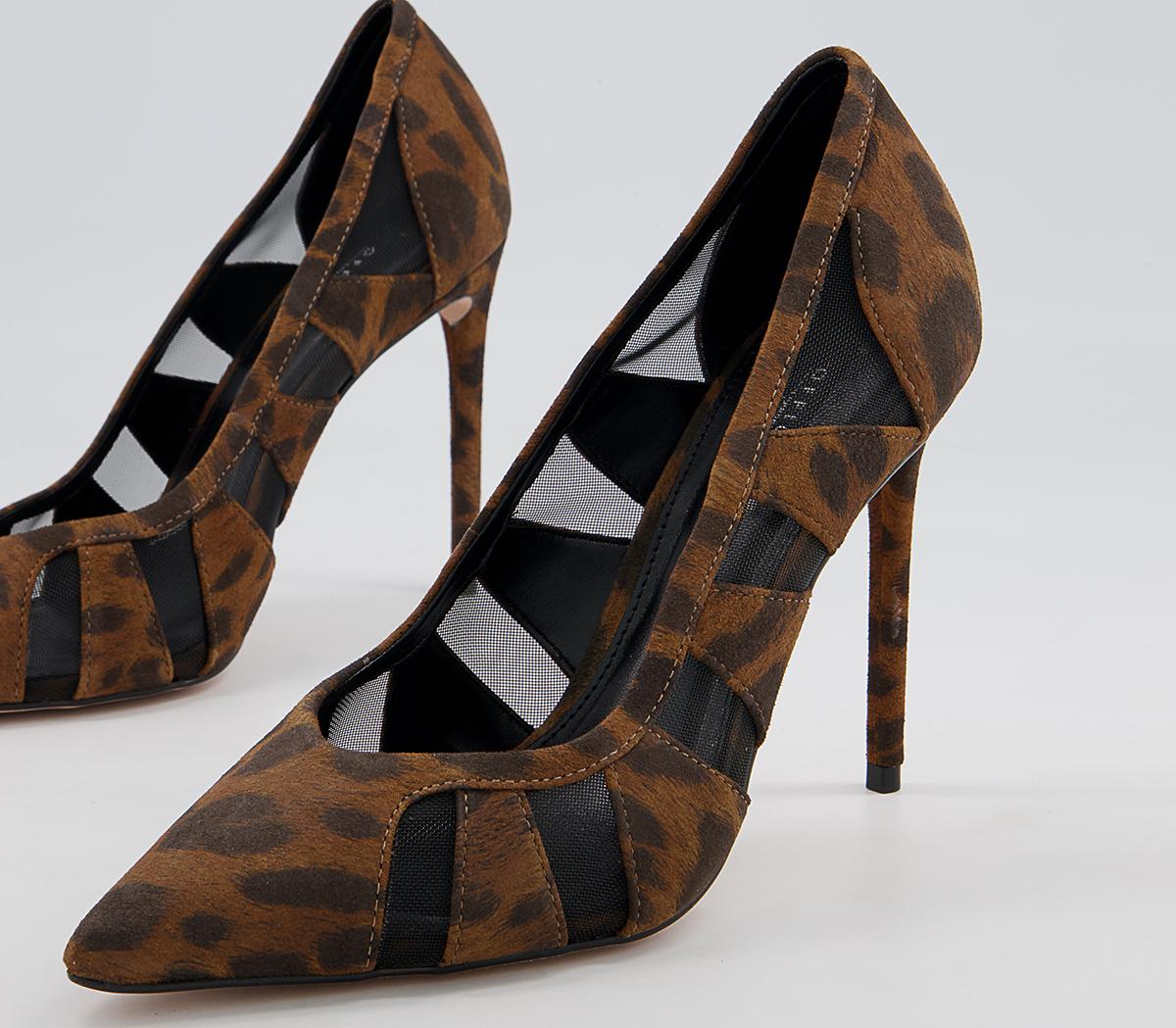 Office Holmes Mesh Detail Court Heels Office Holmes Mesh Detail Court Heels Leopard Mesh Mix