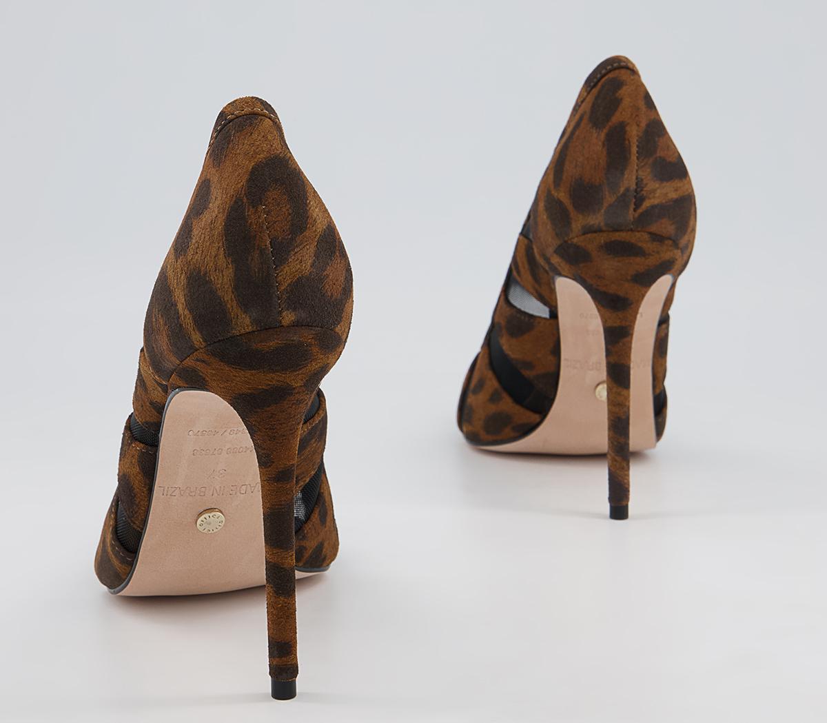 Office Holmes Mesh Detail Court Heels Office Holmes Mesh Detail Court Heels Leopard Mesh Mix