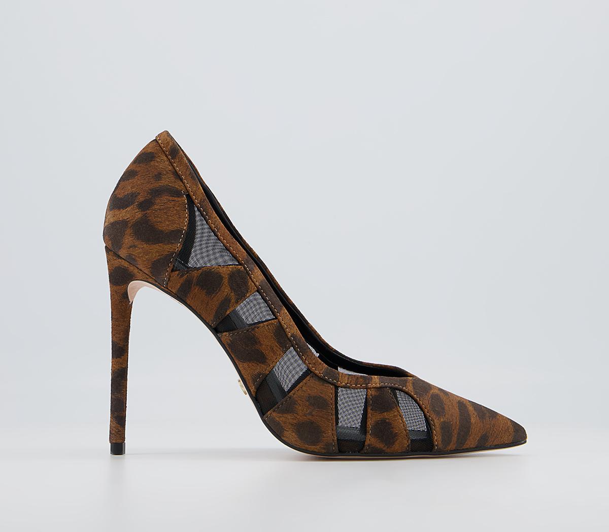 Office Holmes Mesh Detail Court Heels Office Holmes Mesh Detail Court Heels Leopard Mesh Mix