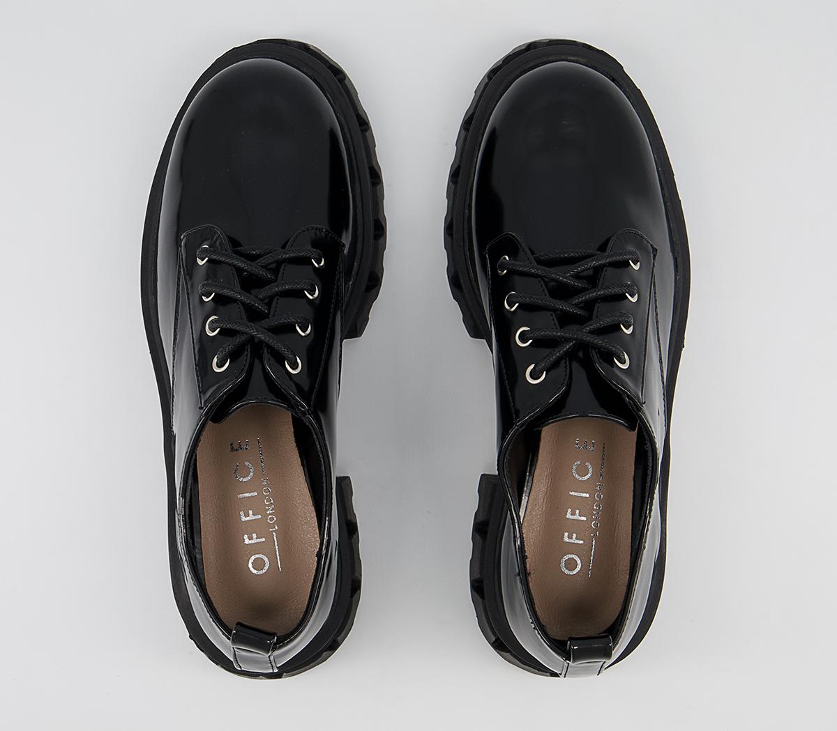 Office Morena Chunky Lace Up Shoes Office Morena Chunky Lace Up Shoes Black