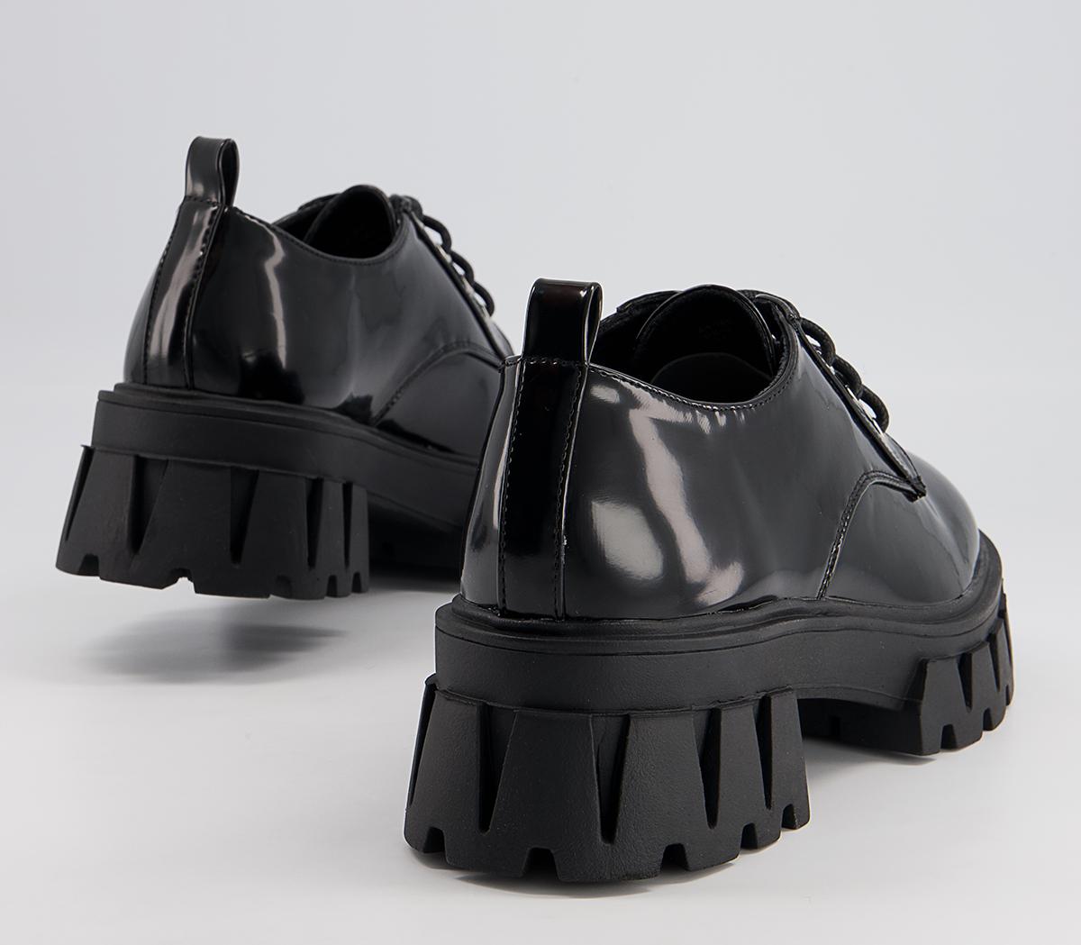 Office Morena Chunky Lace Up Shoes Office Morena Chunky Lace Up Shoes Black