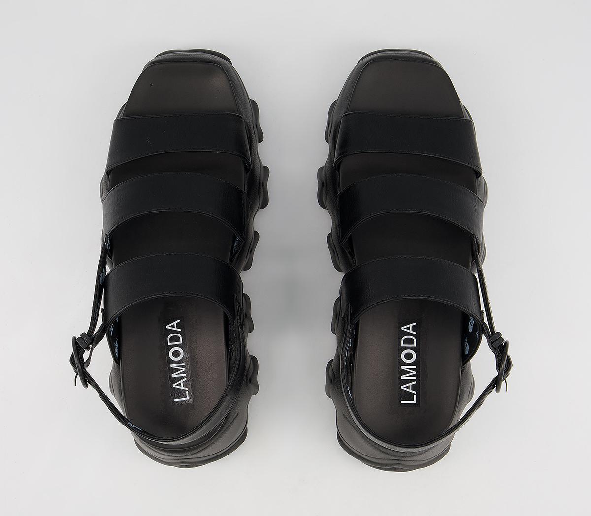 Lamoda Evolution Chunky Sandals Lamoda Evolution Chunky Sandals Black
