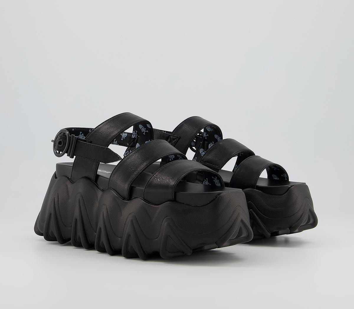 Lamoda Evolution Chunky Sandals Lamoda Evolution Chunky Sandals Black