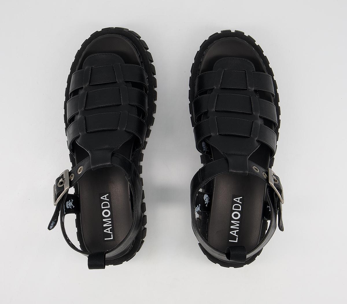 LamodaExile Chunky SandalsBlack