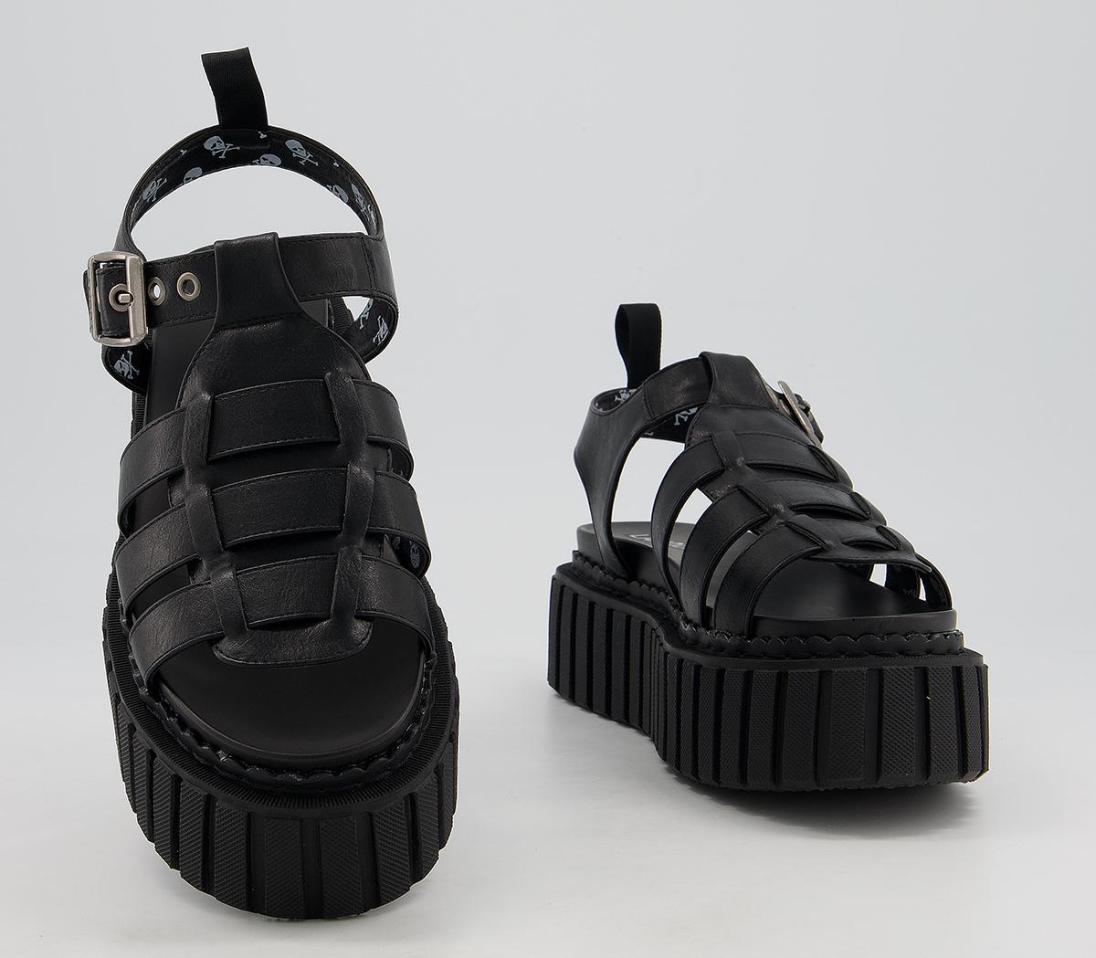 lamoda chunky sandals