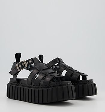 LamodaExile Chunky SandalsBlack
