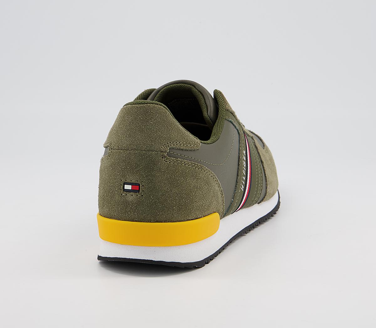 Tommy Hilfiger Iconic Runners Tommy Hilfiger Iconic Runners Army Green