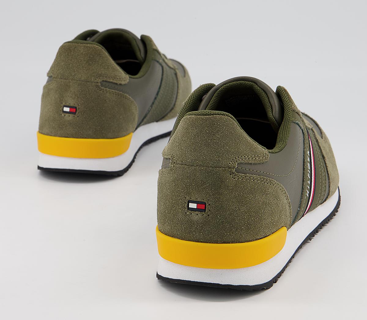 Tommy Hilfiger Iconic Runners Tommy Hilfiger Iconic Runners Army Green