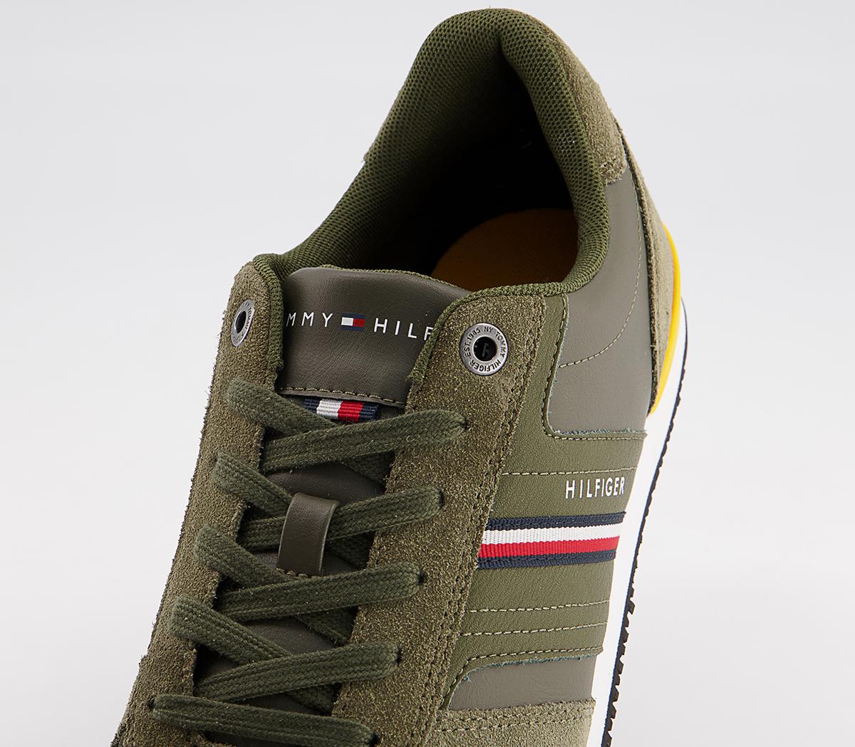 Tommy Hilfiger Iconic Runners Tommy Hilfiger Iconic Runners Army Green