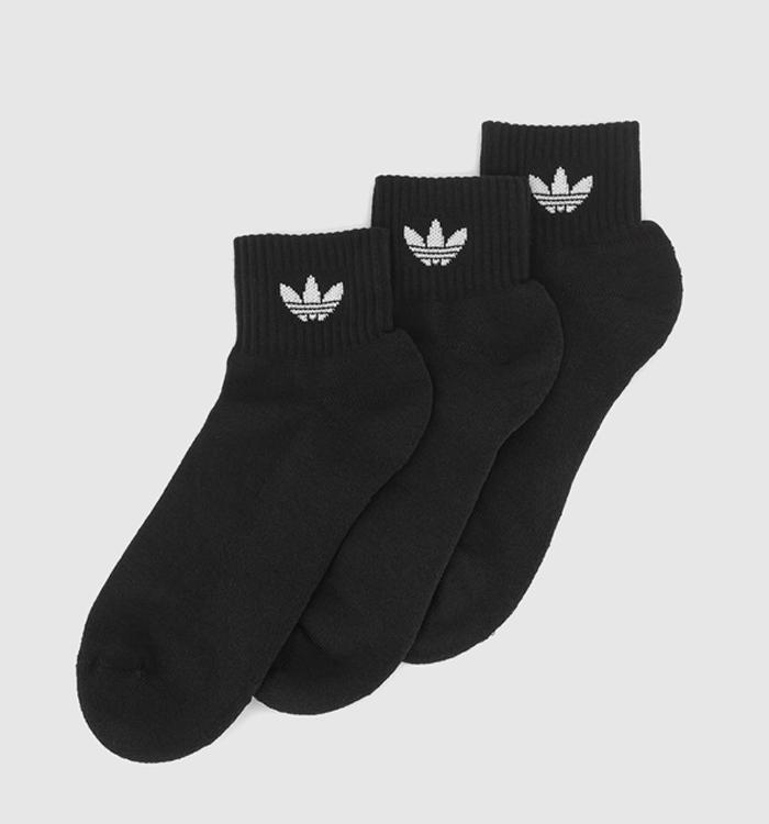 adidas Mid Ankle Socks Black