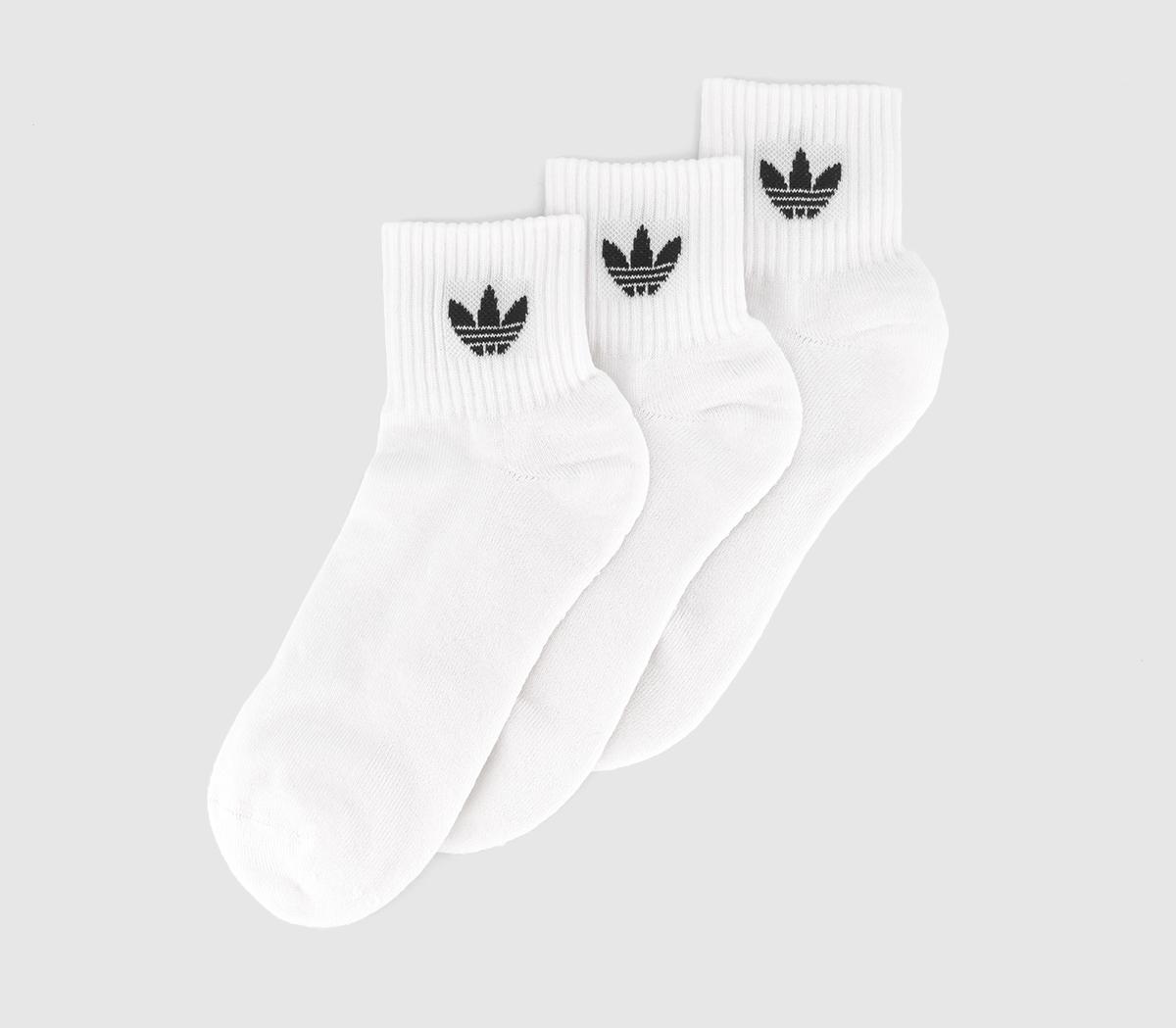 adidasMid Ankle Socks adidasMid Ankle SocksWhite