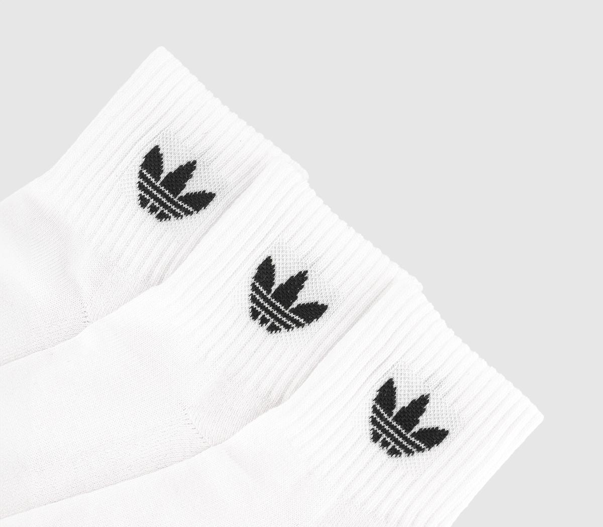 adidasMid Ankle Socks adidasMid Ankle SocksWhite