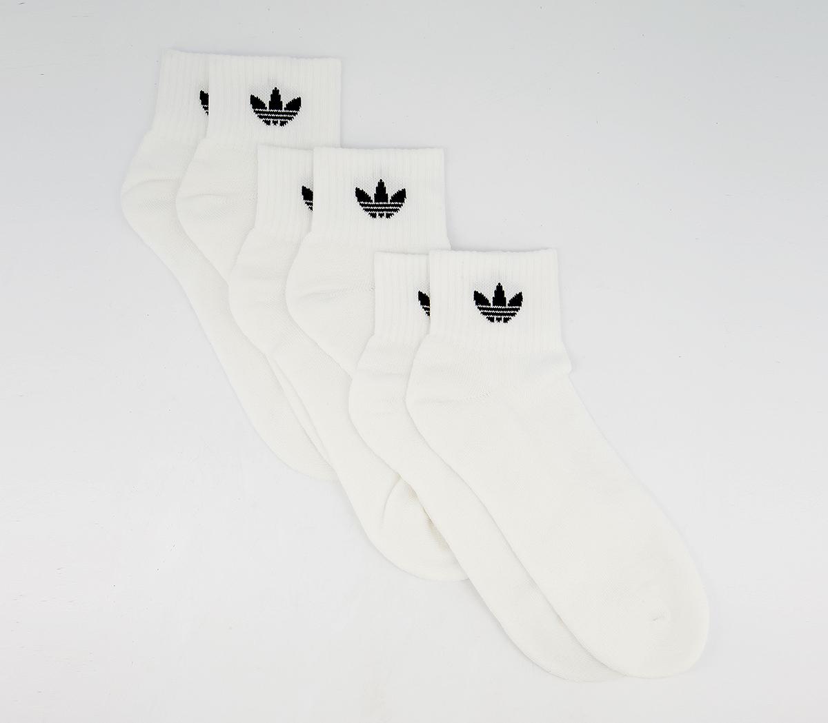 adidasMid Ankle Socks adidasMid Ankle SocksWhite