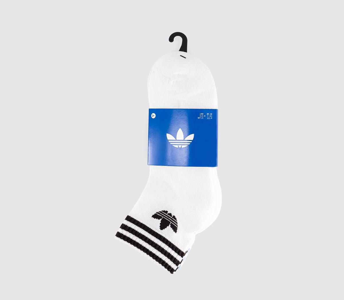 adidasMid Ankle SocksWhite Aurora Coffee Crystal Sky Collegiate Green