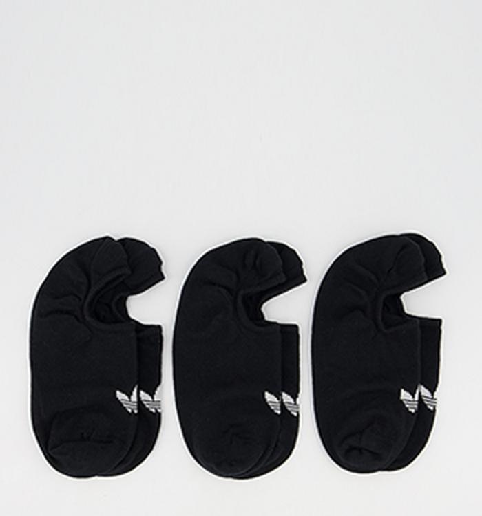 adidas Low Cut Socks 3 Pack Black