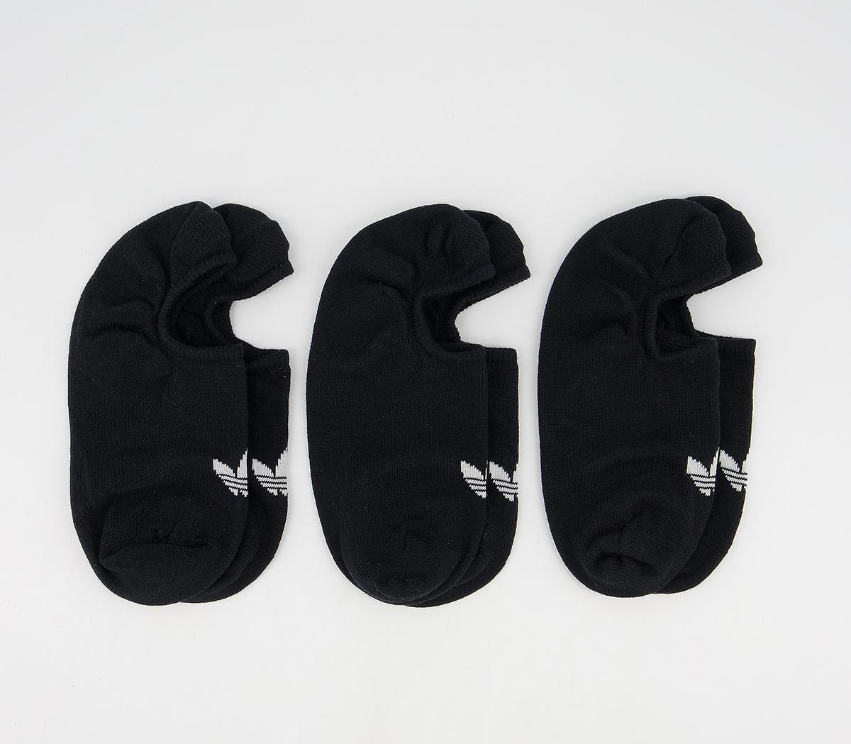adidasLow Cut Socks 3 Pack adidasLow Cut Socks 3 PackBlack