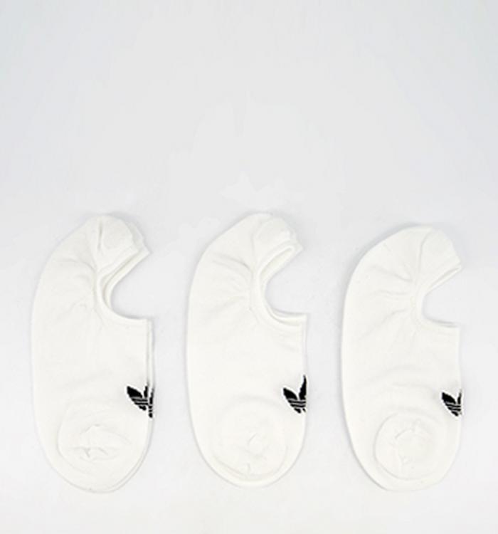 adidas Low Cut Socks 3 Pack White