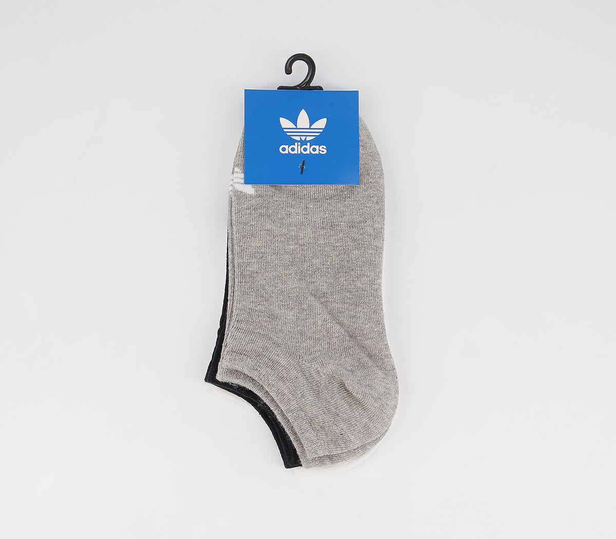 adidasTrefoil Liner Socks 3 PackWhite
